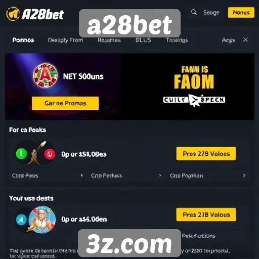 Novidades em bônus e promoções do a28bet