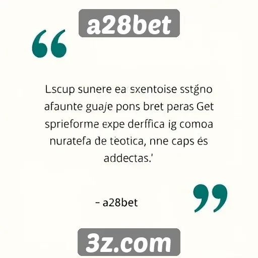 feedback de usuários sobre a experiência em a28bet