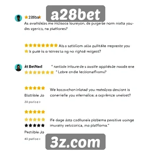 Avaliações de usuários sobre a28bet revelam satisfação