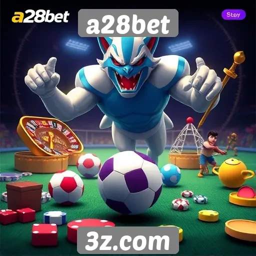 Variedade de jogos disponíveis no a28bet